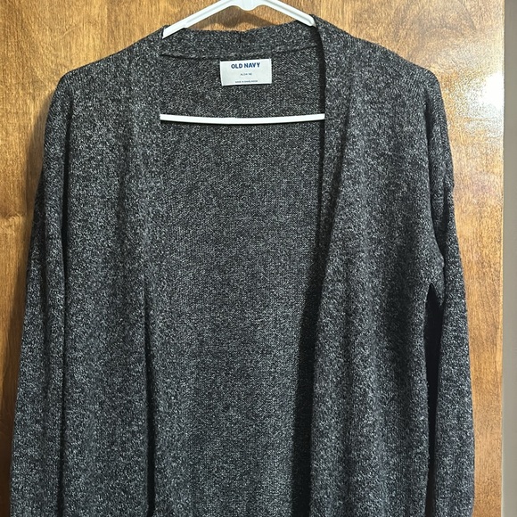 Long Open-front Boyfriend Sweater - Picture 2 of 6